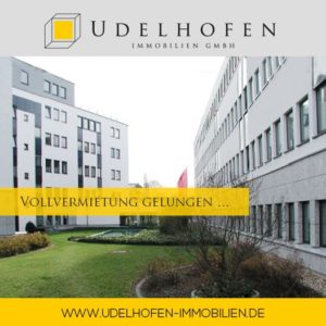 Erfolgreiche Vollvermietung eines Bürogebäudes.