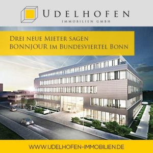 Bürogebäude Bonn, Udelhofen Immobilien, drei neue Mieter