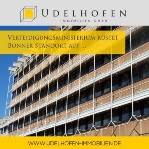 Bürogebäude mit Udelhofen Immobilien Logo