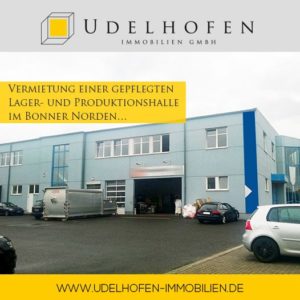 Industriehalle zur Vermietung in Bonn
