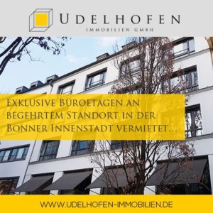Büroetagen in der Bonner Innenstadt vermietet