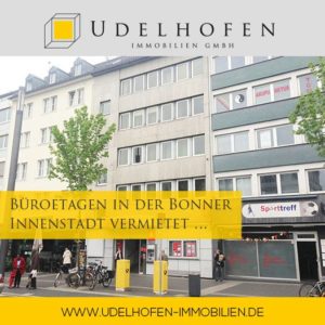 Büroetagen in der Bonner Innenstadt vermietet