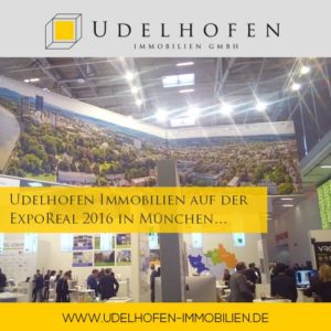 Udelhofen Immobilien auf ExpoReal 2016 Messe in München