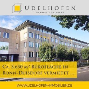 Bürofläche Bonn-Duisdorf vermietet durch Udelhofen Immobilien