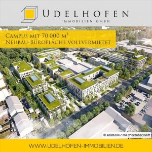 Campus mit 70.000 m² Neubau-Bürofläche vollvermietet